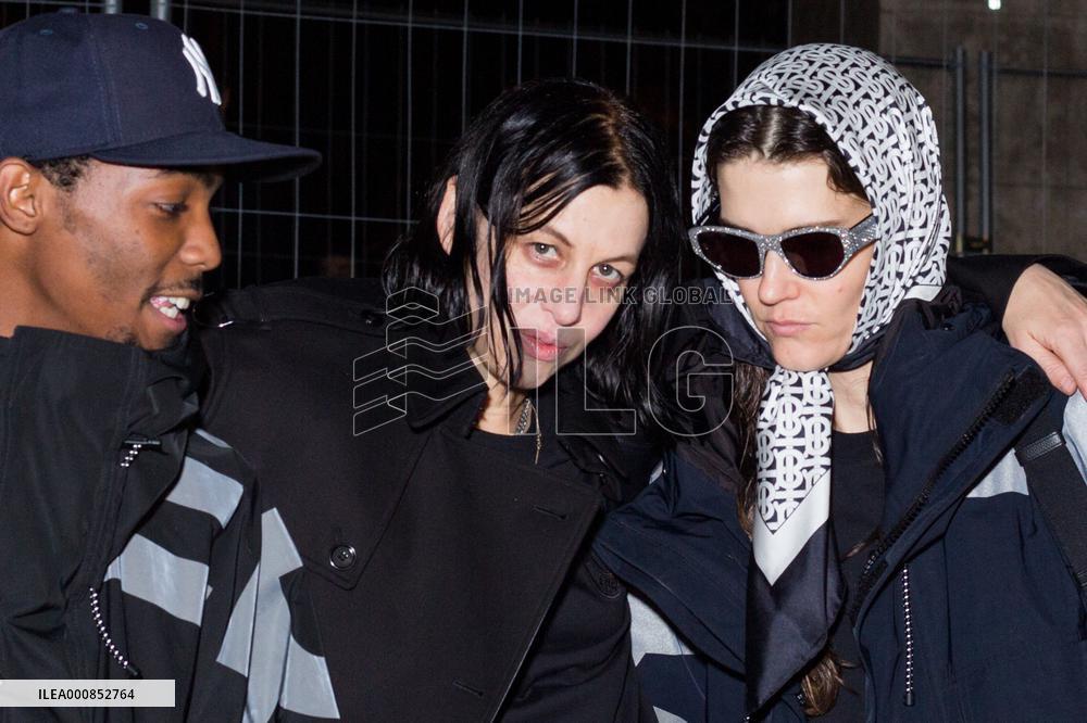 Burberry X Anne Imhof Exhibition Natures Mortes Closing Party At Palais De Tokyo