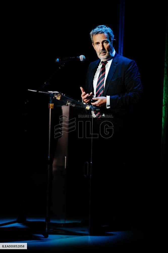 Michel Barnier Holds A Public Meeting - Neuilly-sur-Seine