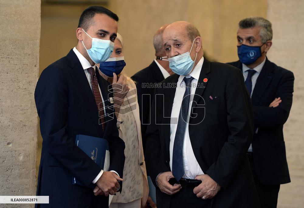 Mario Draghi Receives Jean Castex - Rome