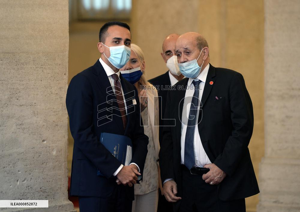 Mario Draghi Receives Jean Castex - Rome