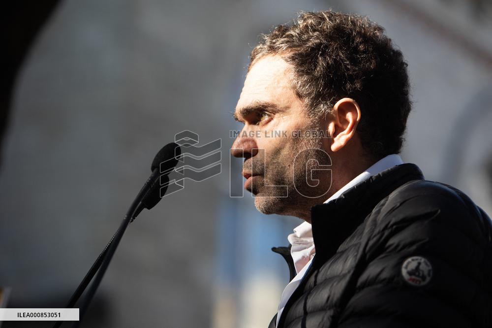 Inauguration of the Mireille Knoll alley - Paris