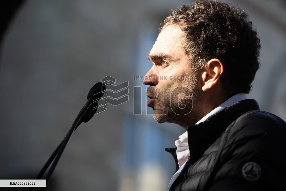 Inauguration of the Mireille Knoll alley - Paris