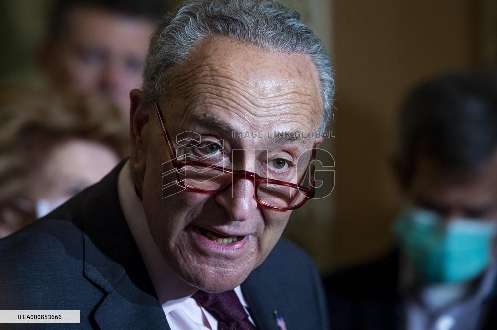 Senate Democrats Policy Luncheon - Washington
