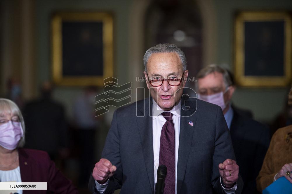 Senate Democrats Policy Luncheon - Washington