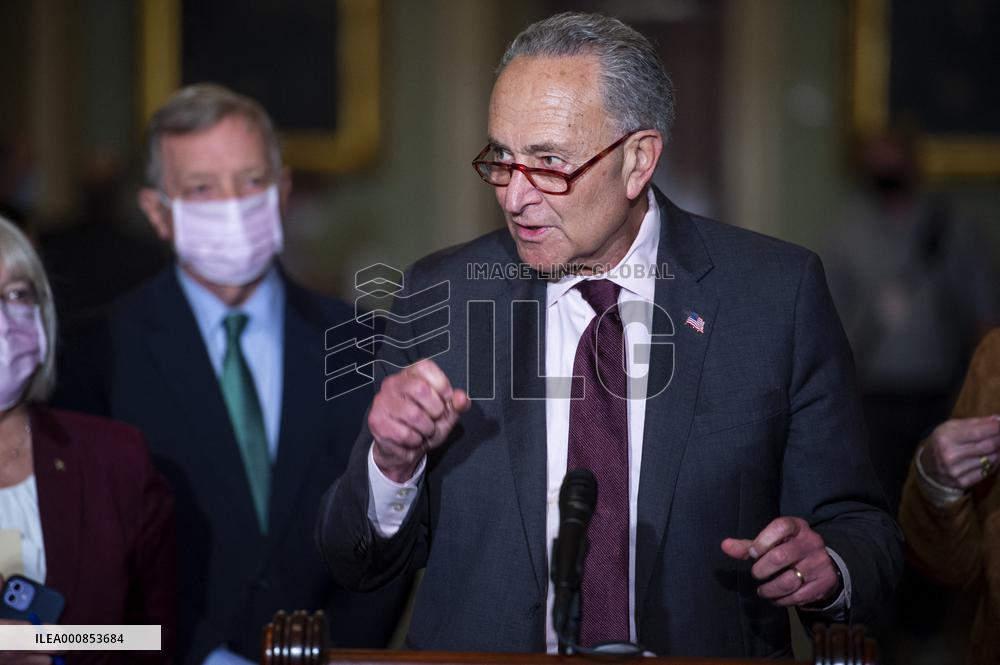 Senate Democrats Policy Luncheon - Washington