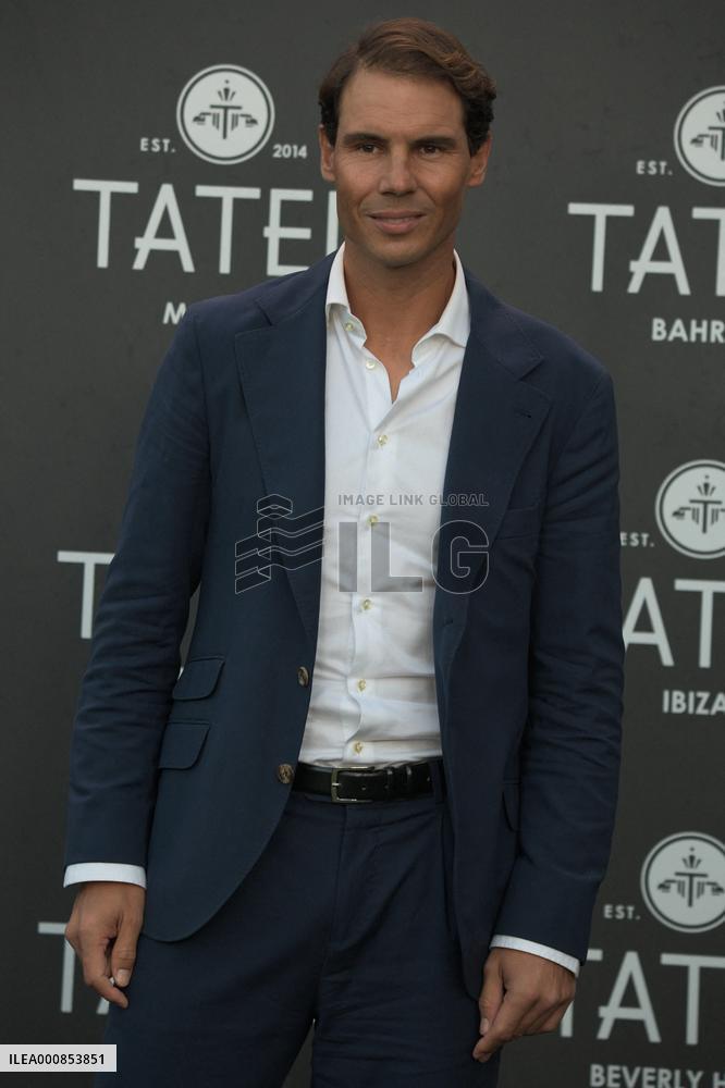 Rafael Nadal Promotes Tatel Restaurants - Madrid