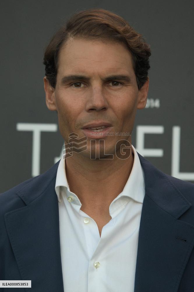 Rafael Nadal Promotes Tatel Restaurants - Madrid