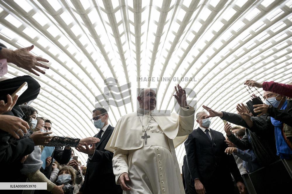 Pope Francis General Audience - Vatican