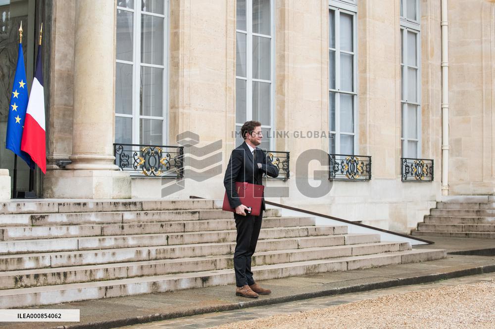 Weekly Cabinet Meeting - Paris