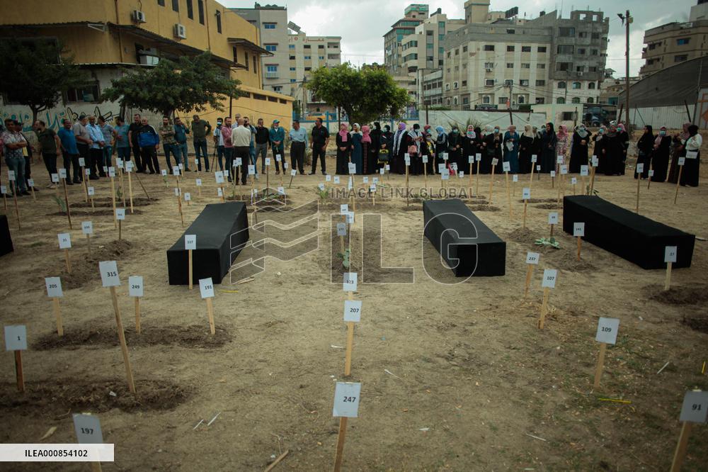Sit-Down To Demand The Release Of The Bodies Of Martyrs - Gaza
