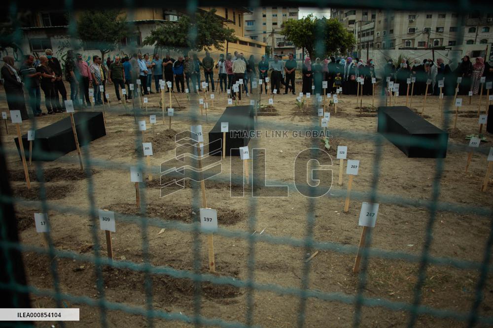 Sit-Down To Demand The Release Of The Bodies Of Martyrs - Gaza