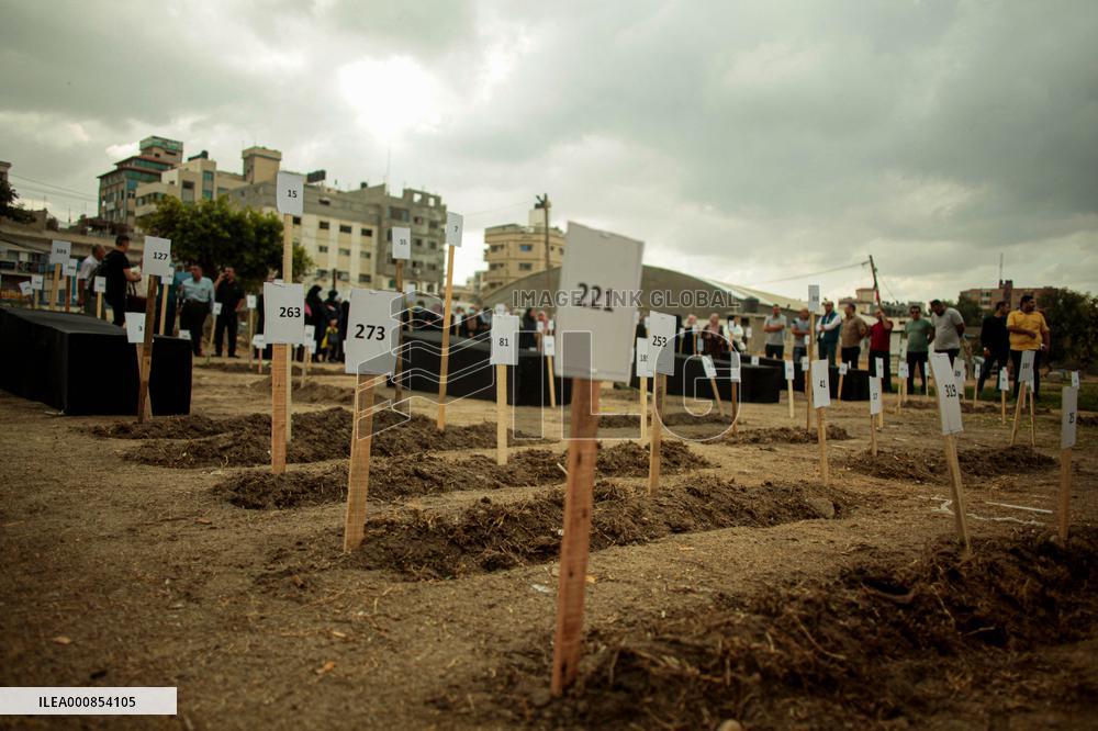 Sit-Down To Demand The Release Of The Bodies Of Martyrs - Gaza