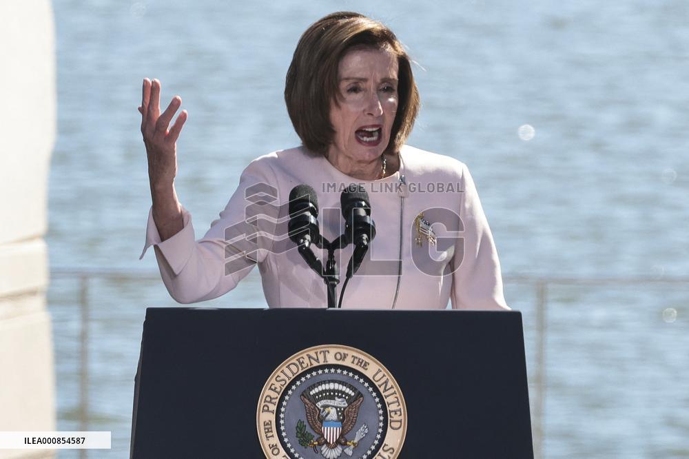 ★President Joe Biden deliver remarks at the 10th Anniversary celebration of the dedication of the Martin Luther King, Jr. Memor