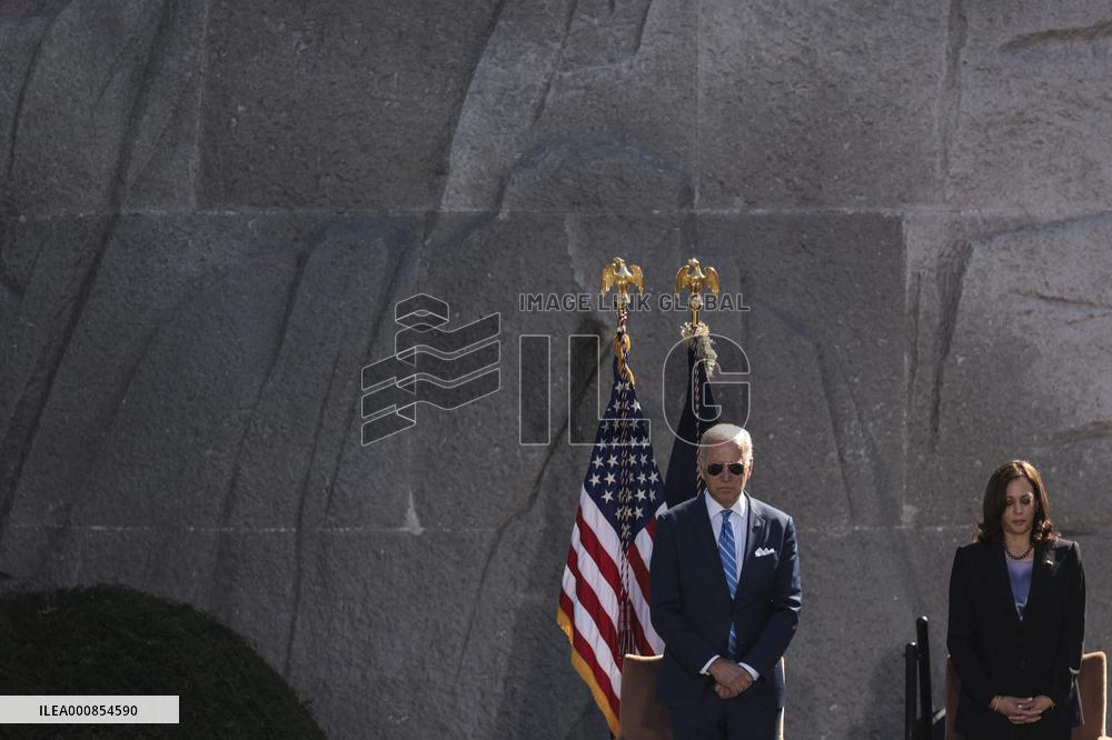 ★President Joe Biden deliver remarks at the 10th Anniversary celebration of the dedication of the Martin Luther King, Jr. Memor