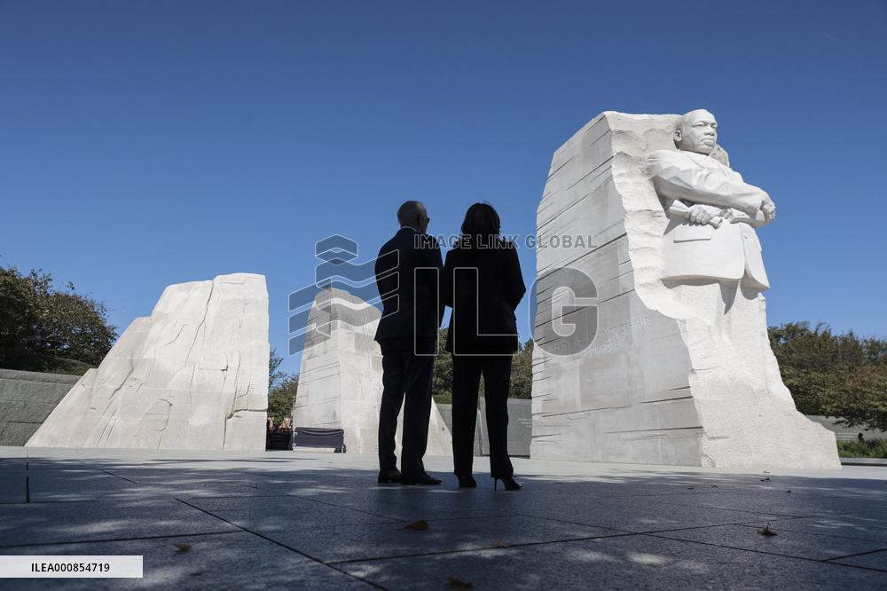 ★President Joe Biden deliver remarks at the 10th Anniversary celebration of the dedication of the Martin Luther King, Jr. Memor