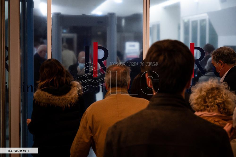 Valerie Pecresse  At A Meeting At LR Headquarters - Paris