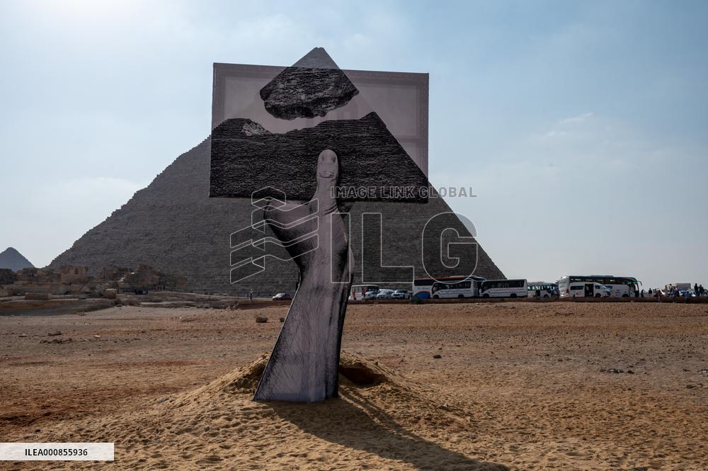 Contemporary Art Exhibition by the Pyramids - Giza - Egypt