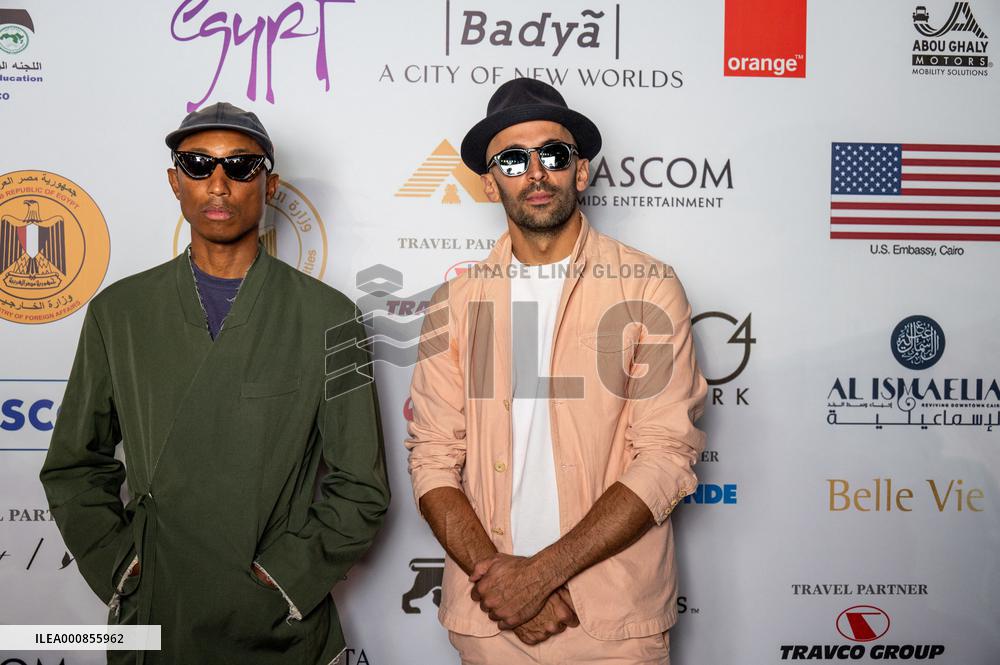 Contemporary Art Exhibition by the Pyramids - Giza - Egypt