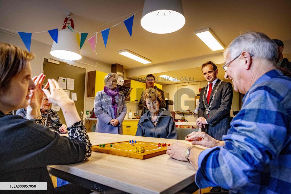 Princess Margriet Opens A Center For The Deafblind - Netherlands
