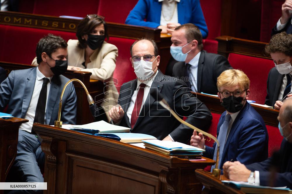 Questions to the government at the Assemblee Nationale - Paris