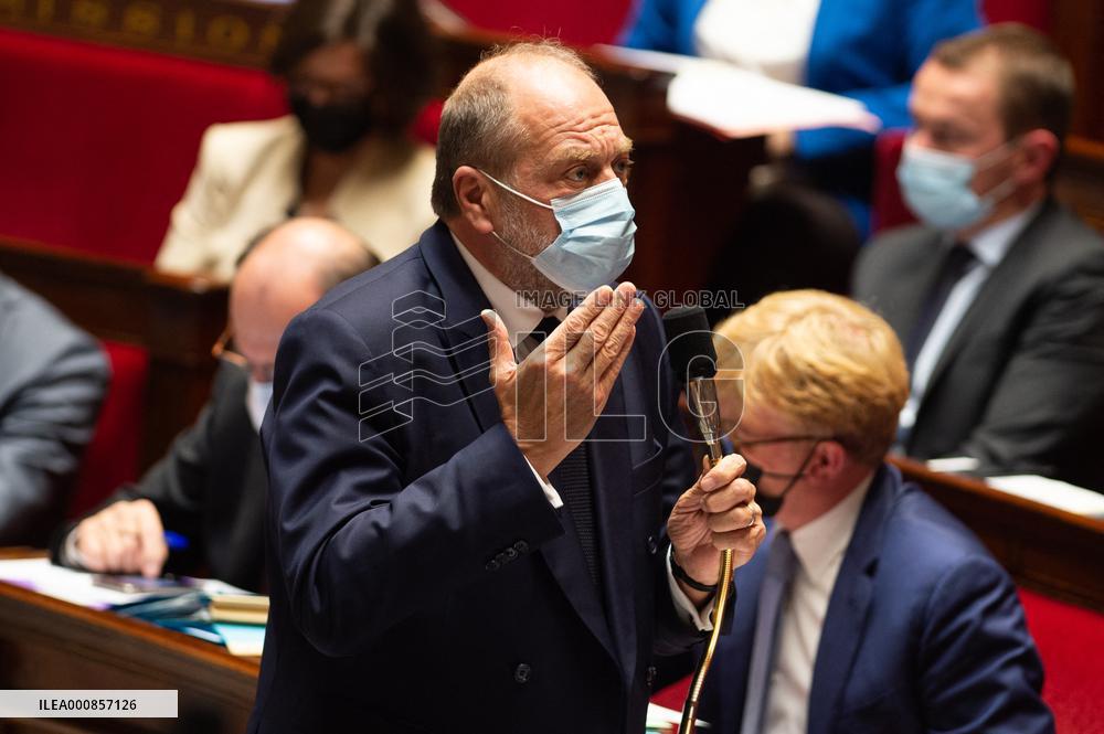 Questions to the government at the Assemblee Nationale - Paris