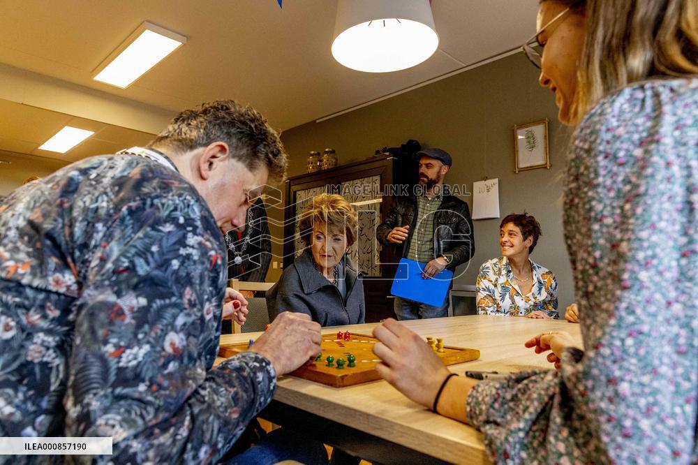 Princess Margriet Opens A Center For The Deafblind - Netherlands