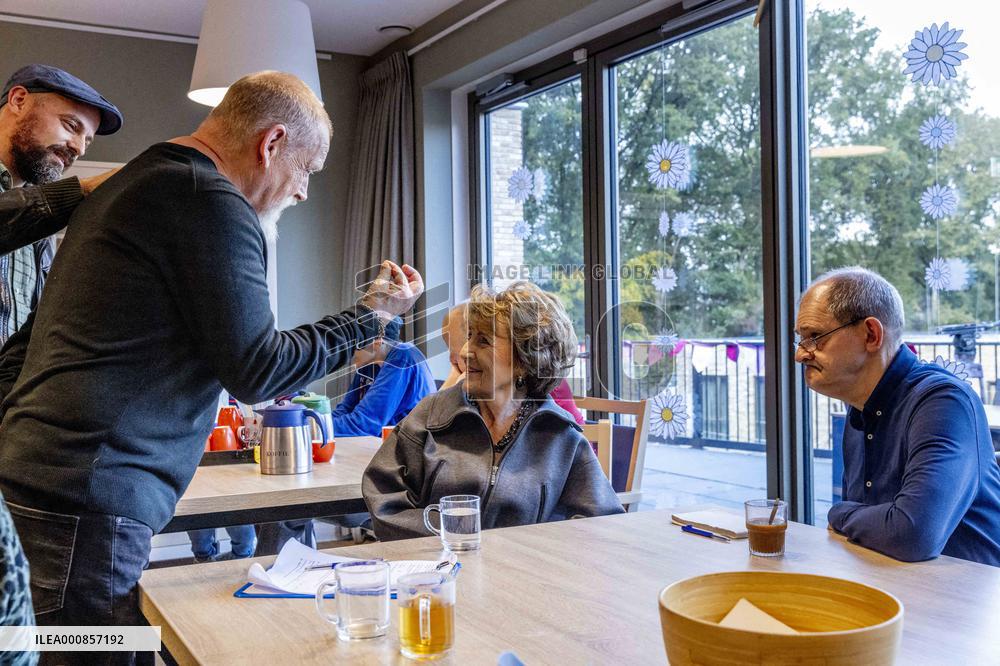 Princess Margriet Opens A Center For The Deafblind - Netherlands