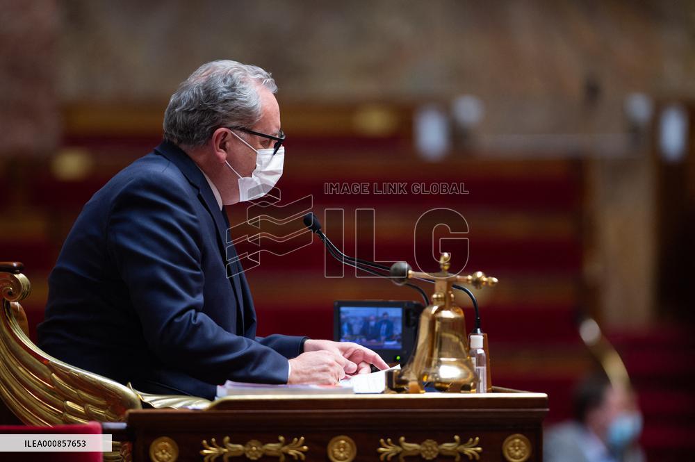 Questions to the government at the Assemblee Nationale - Paris