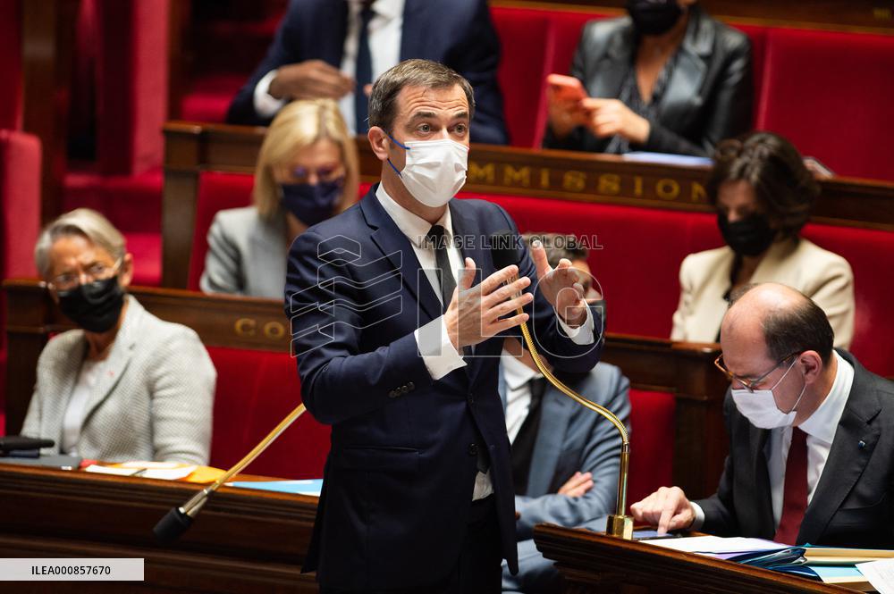 Questions to the government at the Assemblee Nationale - Paris