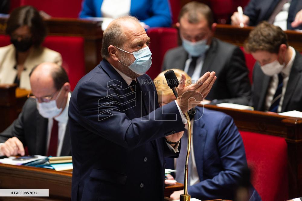 Questions to the government at the Assemblee Nationale - Paris