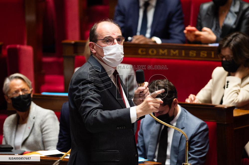 Questions to the government at the Assemblee Nationale - Paris