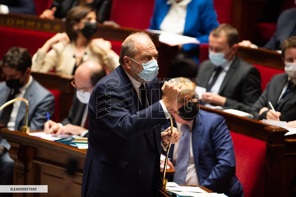 Questions to the government at the Assemblee Nationale - Paris