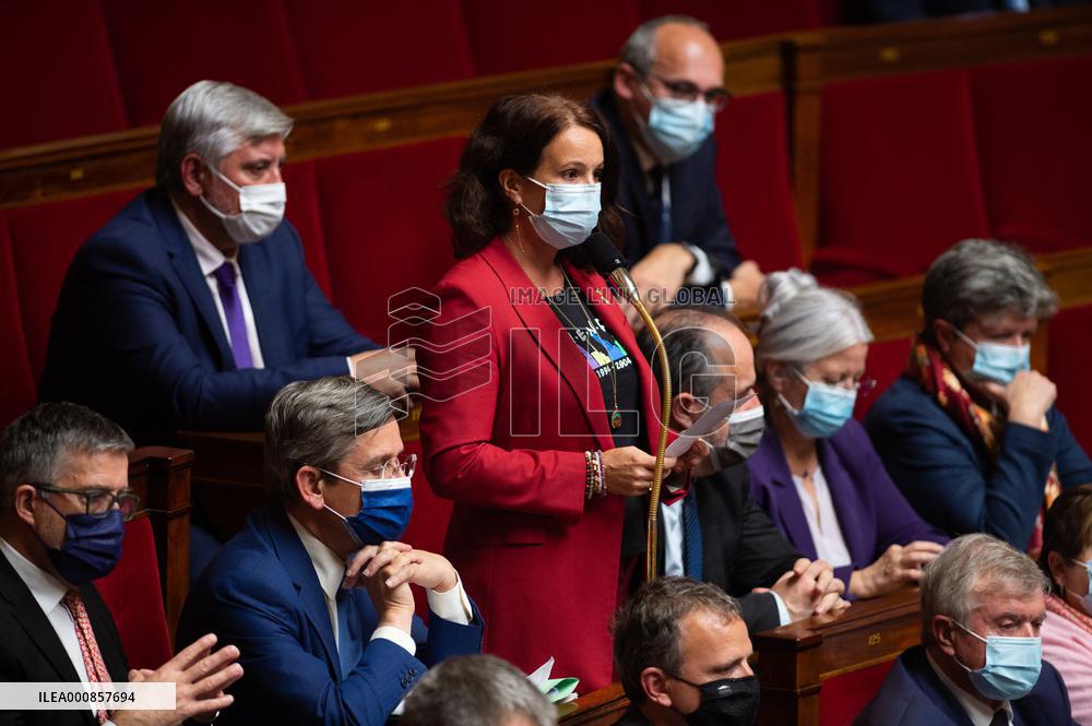 Questions to the government at the Assemblee Nationale - Paris