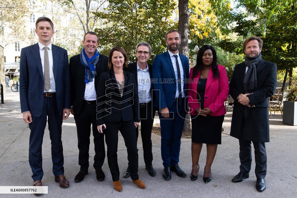Presentation of the Socialist Party spokesperson team - Paris