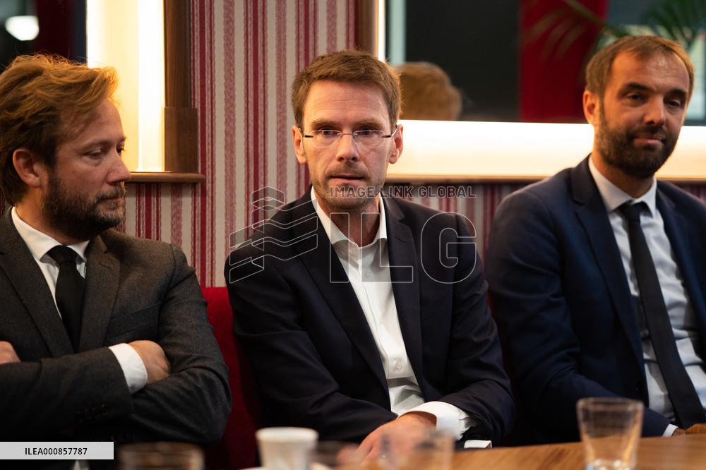 Presentation of the Socialist Party spokesperson team - Paris