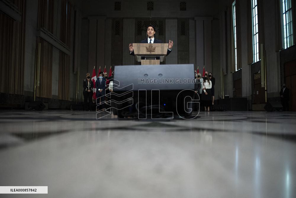 Cabinet Swearing-In Ceremony - Ottawa