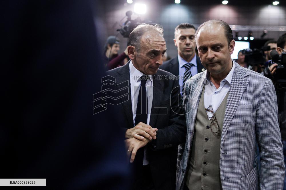 Eric Zemmour Promotes His Book - Biarritz