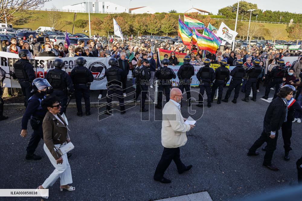 Anti-Zemmour Protest - Biarritz