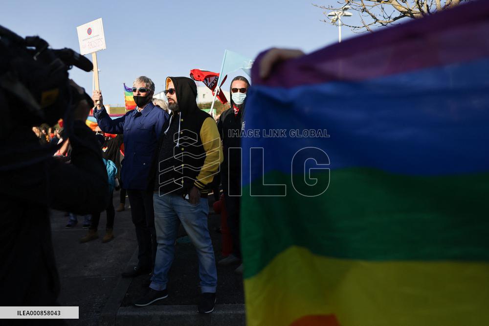Anti-Zemmour Protest - Biarritz