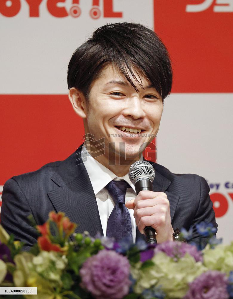 Gymnastics: Uchimura at retirement press conference