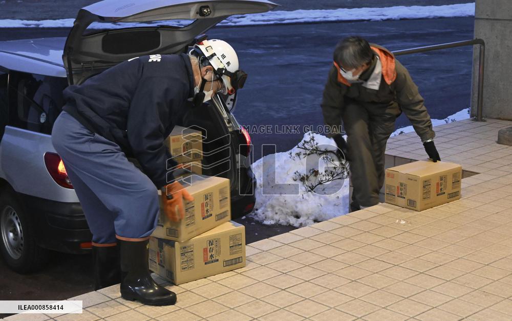 Japan's Pacific coast hit by tsunami