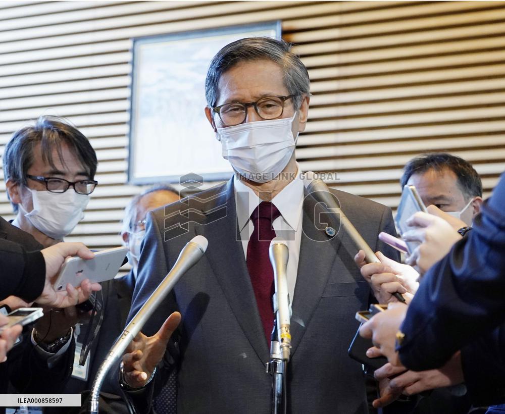 Japan's top COVID-19 adviser Omi