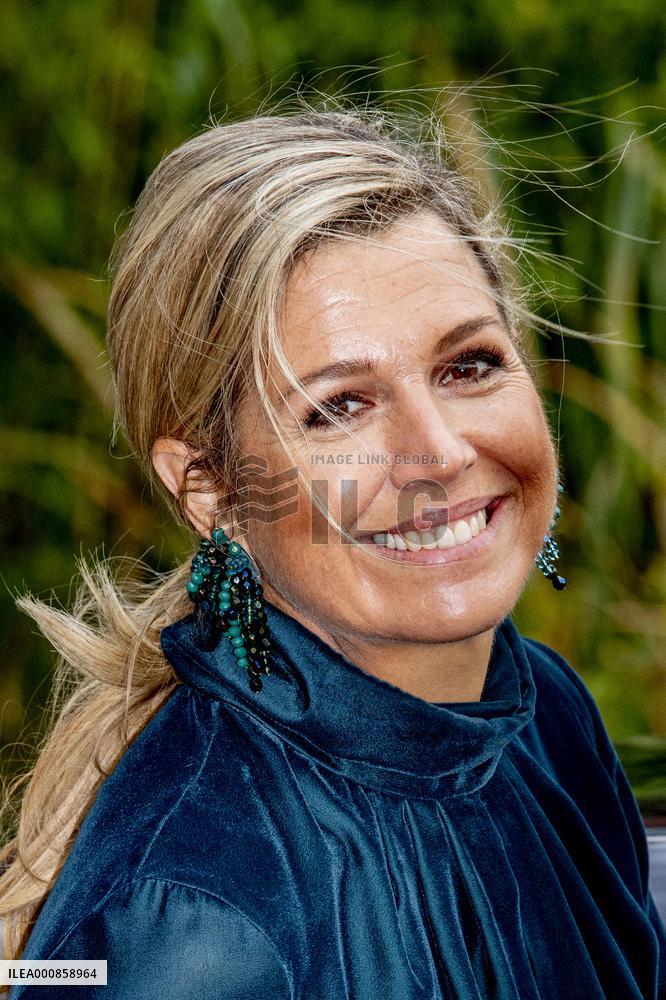 Queen Maxima Attends An Event Launch - The Hague