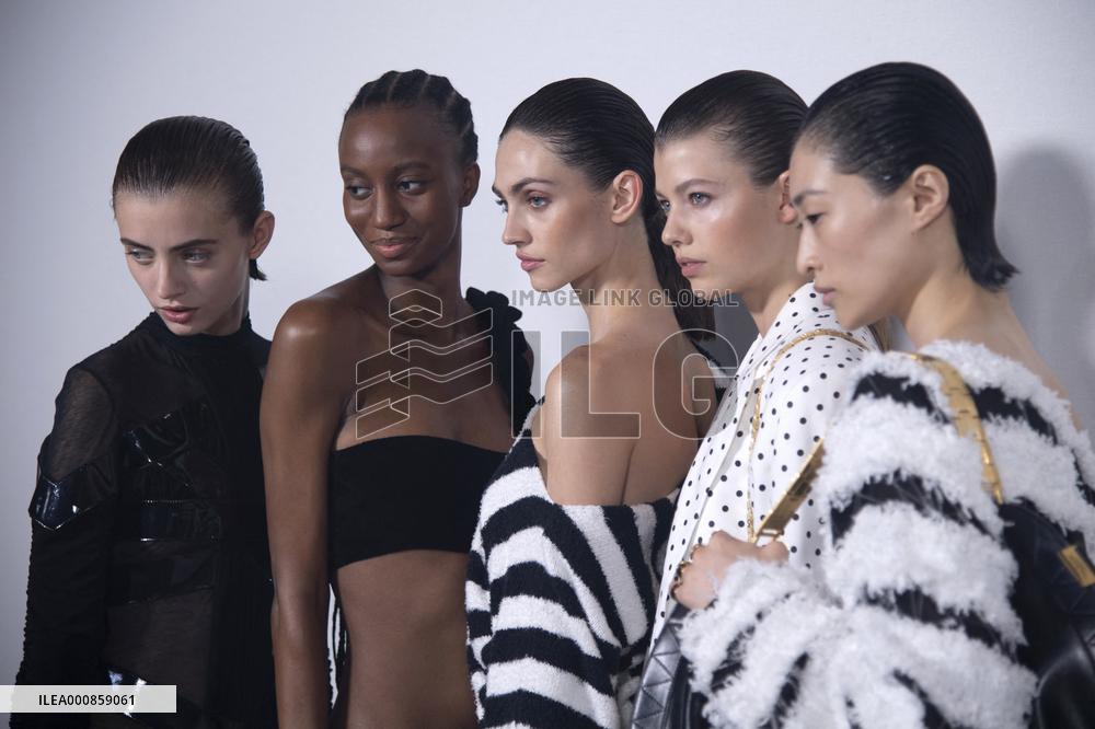 PFW - Balmain Festival - Backstage - First Look