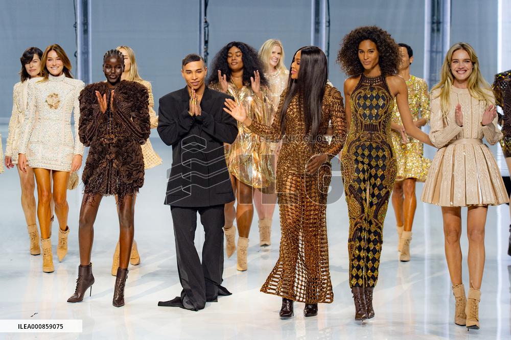 PFW - Balmain Runway