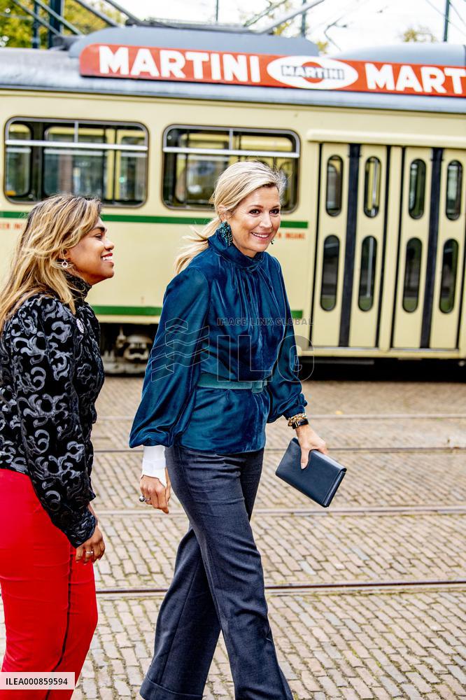 Queen Maxima Attends An Event Launch - The hague