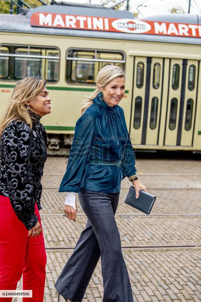 Queen Maxima Attends An Event Launch - The hague