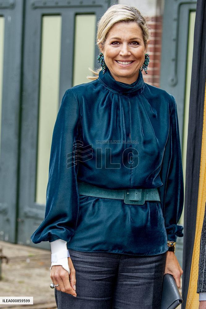 Queen Maxima Attends An Event Launch - The hague