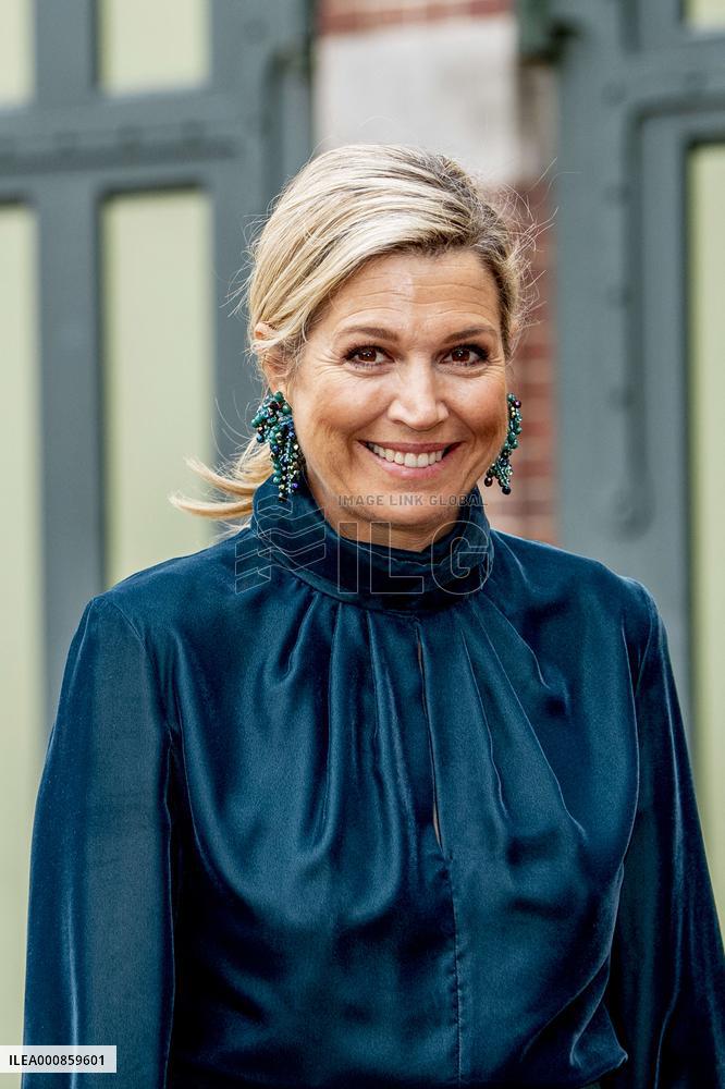 Queen Maxima Attends An Event Launch - The hague