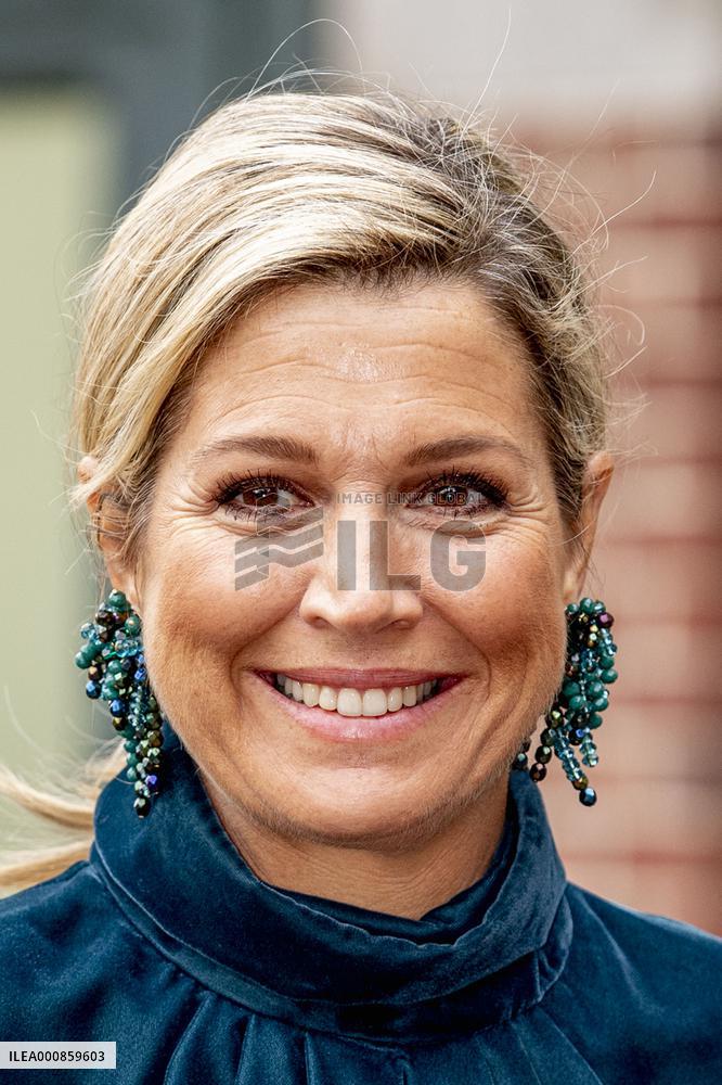 Queen Maxima Attends An Event Launch - The hague